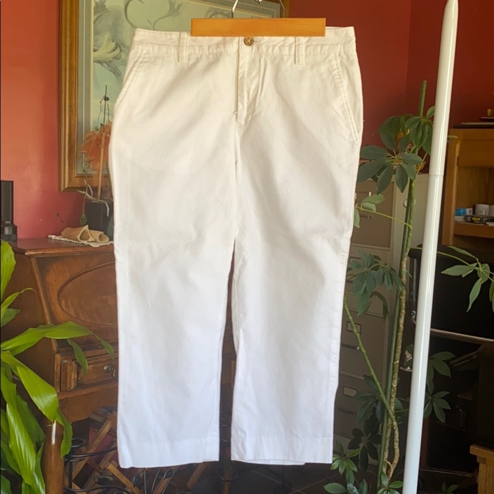Ralph Lauren • White Capri Pants